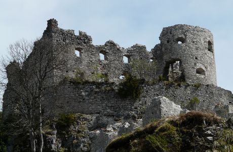 The ruins of Sonobe Castle