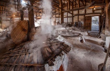 Saku Island Ancient Salt Factory Ruin