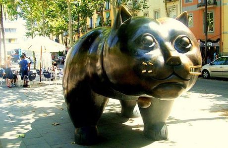 Cat, Fernando Botero