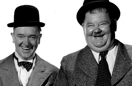 Fresque Laurel et Hardy