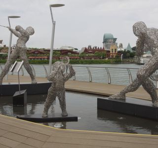 Victor Tan Wire Sculpture