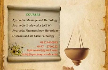 Ayurveda And Panchakarma School