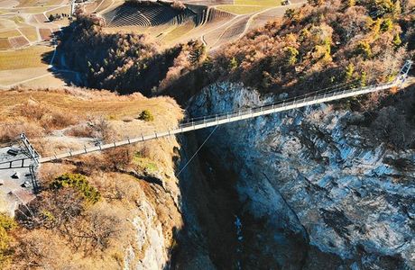 Passerelle à Farinet