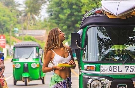TUK TUK RENTAL in MIRISSA
