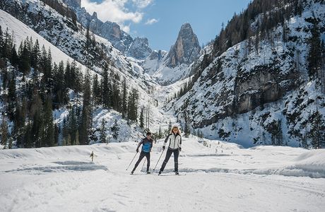 Sci di Fondo Sulle Dolomiti di Sesto