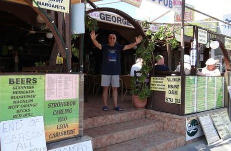 Yia-Mas George's Pub Protaras Cyprus