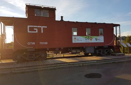 Ancien Wagon de Queue du Grand Tronc