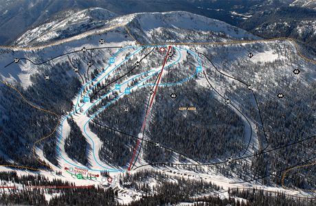 Yinchuan Damoshahu Ski Areas