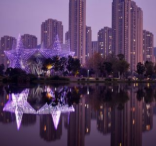 Meixi Lake Light Show