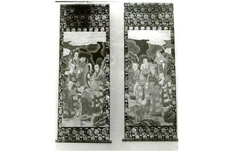 Silk Painting of Sixteen Arhat