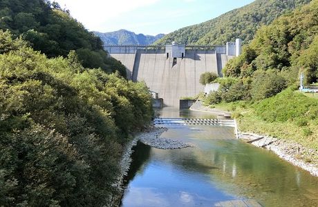 Satsunai River Dam Karyu Park