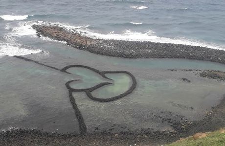 Twin-Hearts Stone Weir