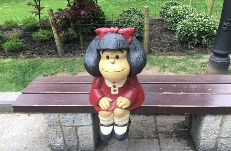 Estatua de Mafalda Homenaje a Quino