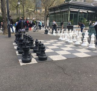 Giant Chess Boards