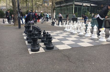 Giant Chess Boards