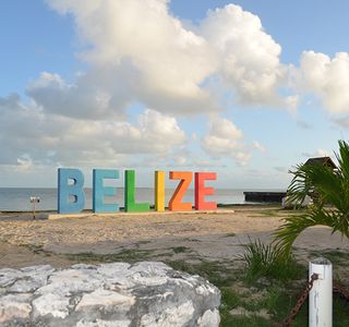 The Belize Sign Monument