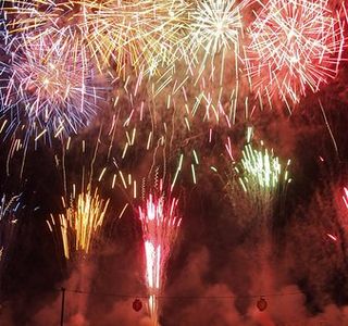 Isawa Onsen Fireworks