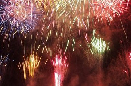 Isawa Onsen Fireworks