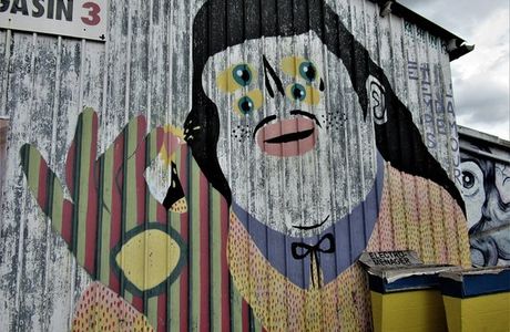 Fresque "Abbé Road" - Kashink