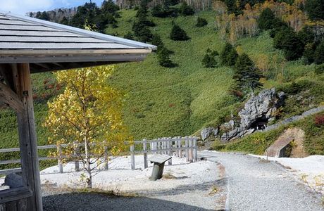 Shirane Mt. Peak Parking Area