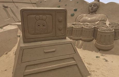 International Sand Sculpture Art Plaza