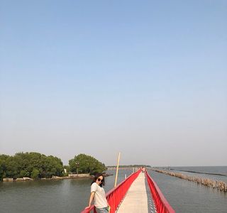 Wooden Red Bridge