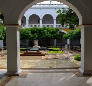 Claustro de la Merced Mausoleo de Garcia Marquez
