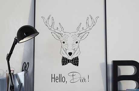 Hello Deer Mural