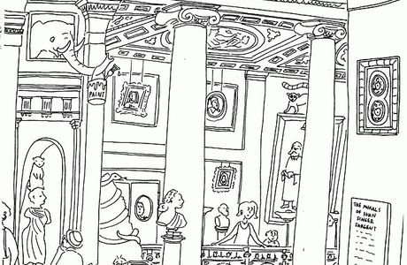 Coloring Art Museum