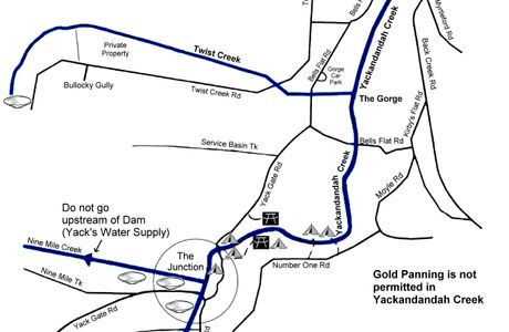 Yackandandah Mining Gorge