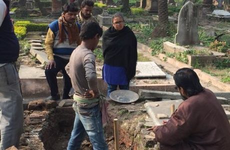 Scottish Cemetery at Calcutta