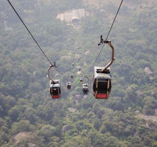 Passenger Ropeway At Trikut