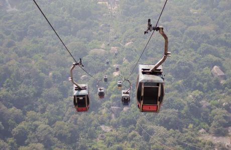 Passenger Ropeway At Trikut