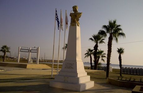 Zeno of Kition Statue