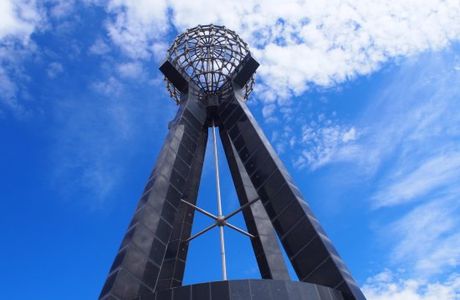 Centre of Asia Marker