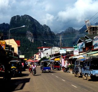 Vang Vieng Walking Street