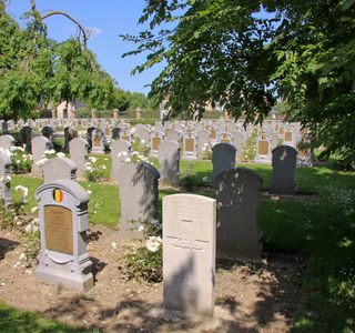 Belgian military cemetery Vleteren