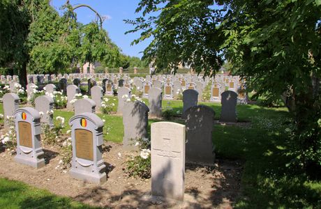 Belgian military cemetery Vleteren