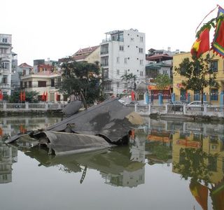 Huu Tiep Lake and the Downed B-52