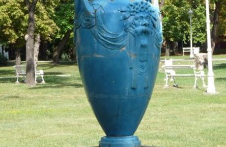 Blue vases