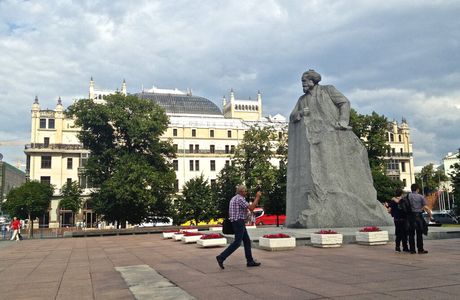 The Monument to Karl Marx