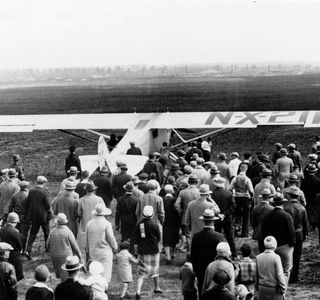 Fresque "Charles Lindbergh"