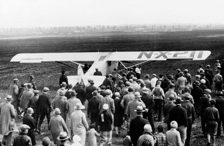 Fresque "Charles Lindbergh"