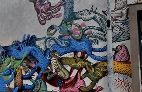Fresque "La ronde des animaux"