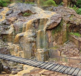 Batu Templek Waterfall