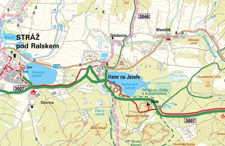 Green Arterial Cycle Route of Ploucnice