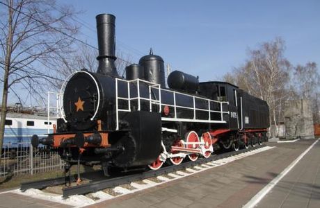 Locomotive-Monument to the 120th Anniversary of Locomotive Depot