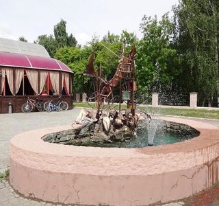 Fountain at Cafe Legenda