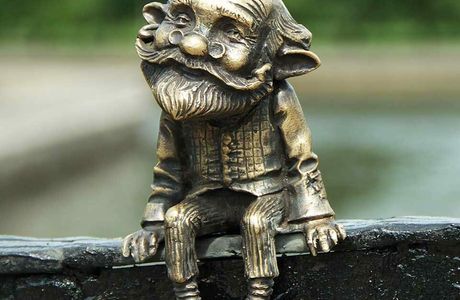Sculpture Grandfather Homlin