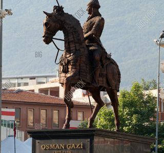 Osman Gazi Heykeli Statue